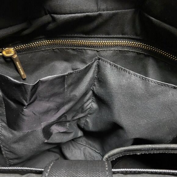 Dagne Dover Legend Signature Tote 15" Laptop Shoulder Bag Canvas Onyx Black - Picture 10 of 16